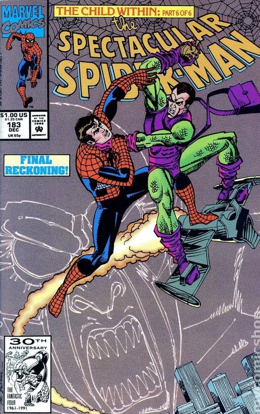 Комикс The Spectacular Spider-Man #178-183 The Child Within parts 1-6