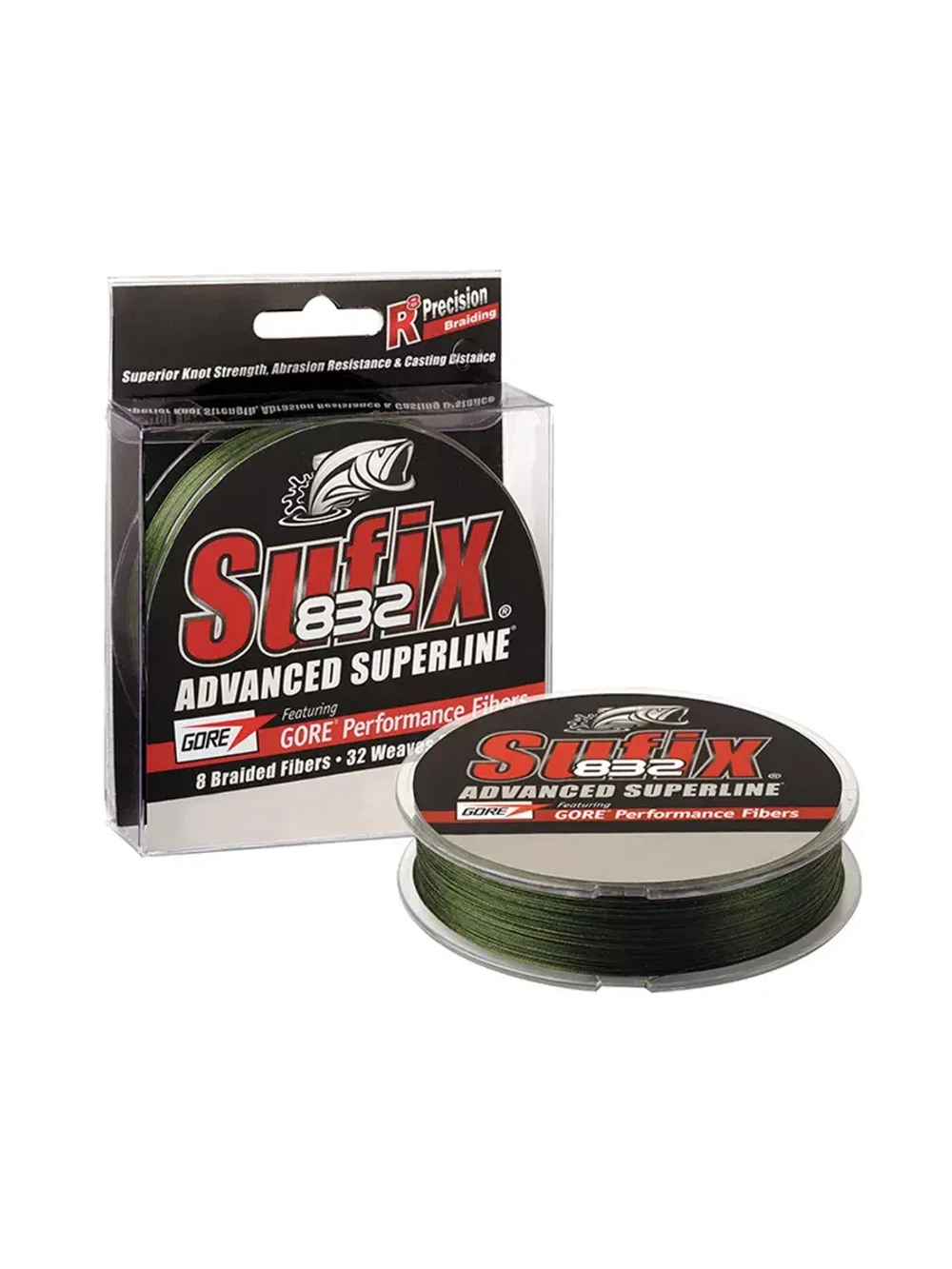 Плетеный шнур для рыбалки Sufix 832 Braid Advanced Superline