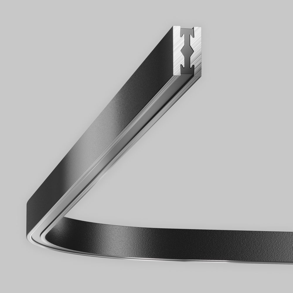 Радиусный коннектор для шинопровода Maytoni   TRX154-RC80-B