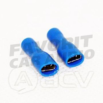 Клемма акуст. ACV RM37-1412 6.3мм синяя (100)