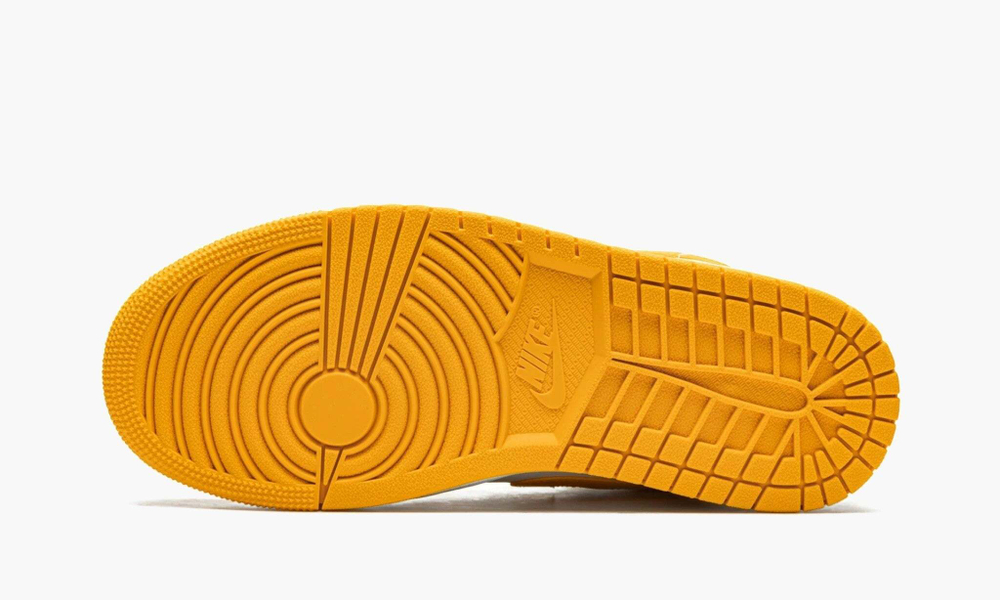 Air Jordan 1 Mid WMNS "White University Gold"