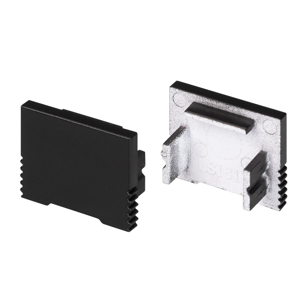 Заглушка SL-SLIM-H13M BLACK глухая (Arlight, Пластик) 034001