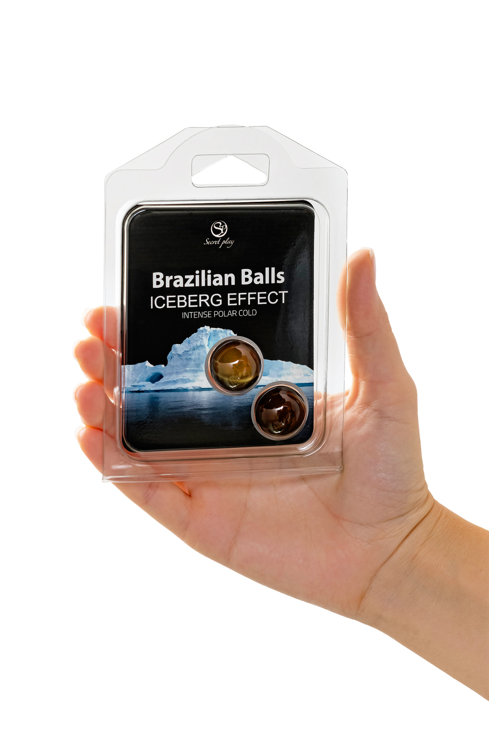 Массажное масло Secret Play Brazilian Balls ледяной эффект 2 шт
