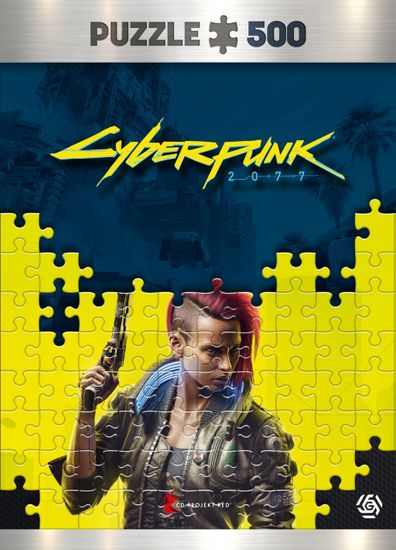 Пазл Cyberpunk 2077 V Female / Пазл по мотивам игры "Киберпанк 2077", Ви (женщина)