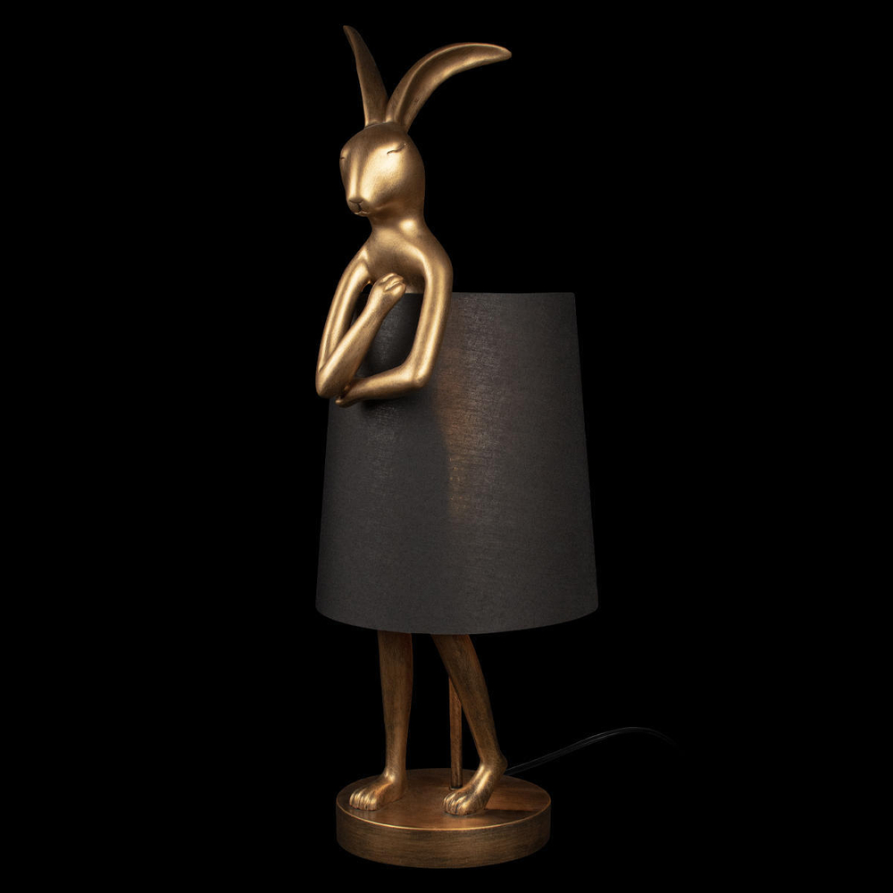 Настольная лампа It Loft Lapine Black 10315/B