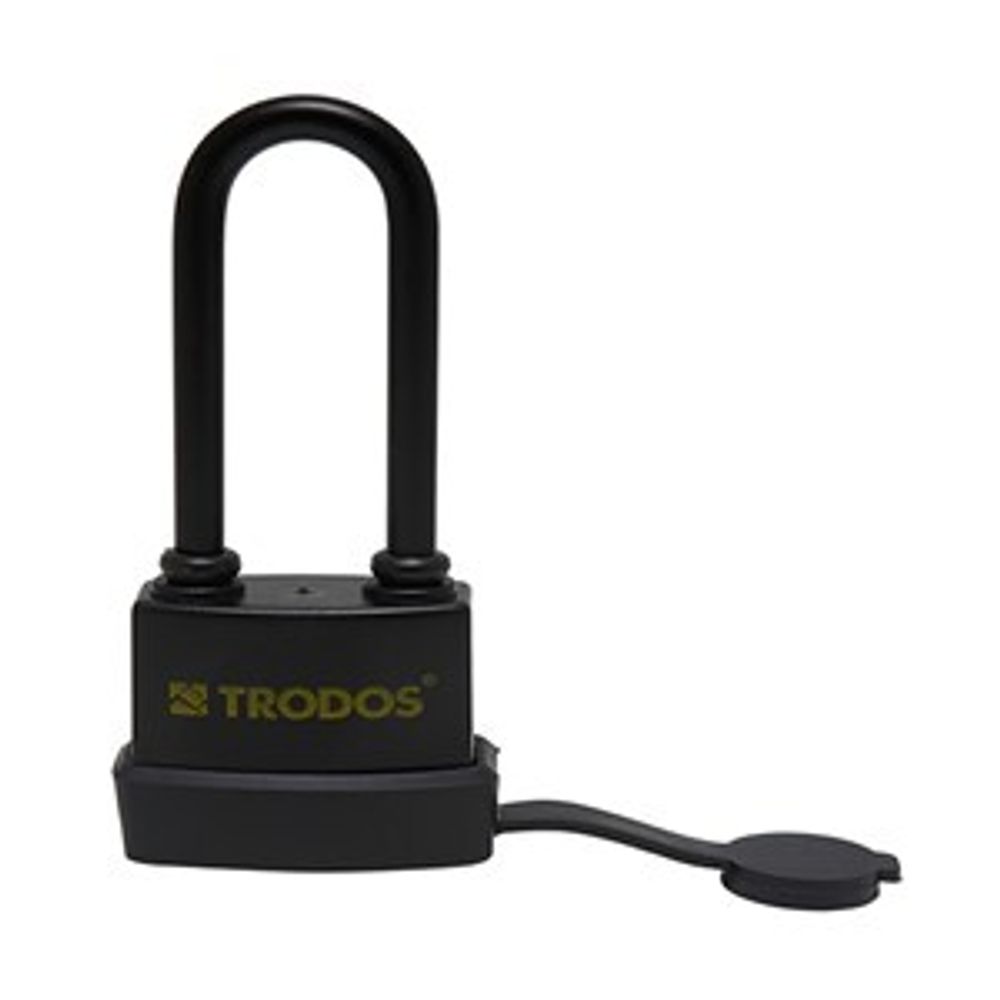 Замок навесной BC-IG1-45L удлин. дужка всепогодный TRODOS