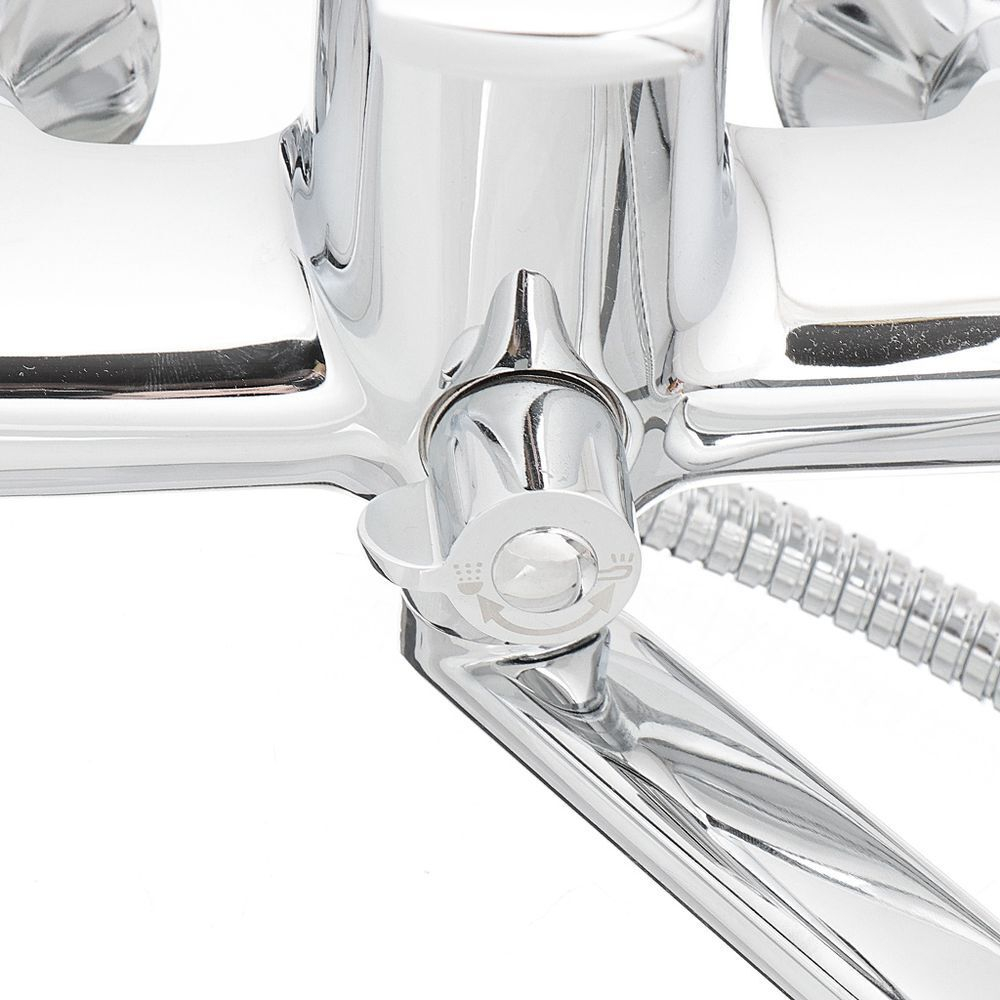 Смеситель для ванны, Frap, корот изл, с картриджем, хром, F30701-B