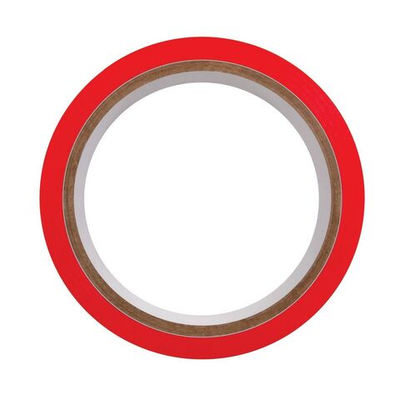 Красная лента для бондажа Red Bondage Tape - 20 м. (Цвет: красный)