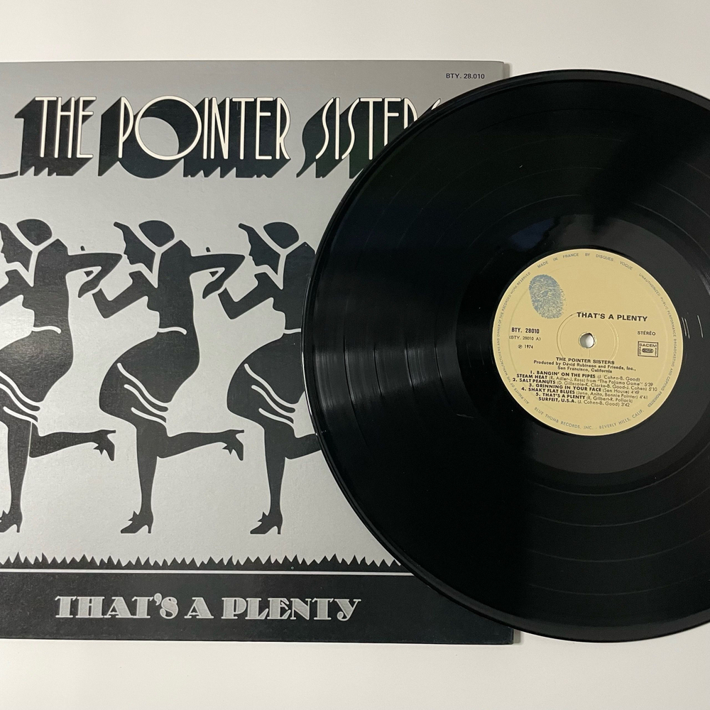 Винтажная виниловая пластинка LP The Pointer Sisters That's A Plenty (Франция 1974)