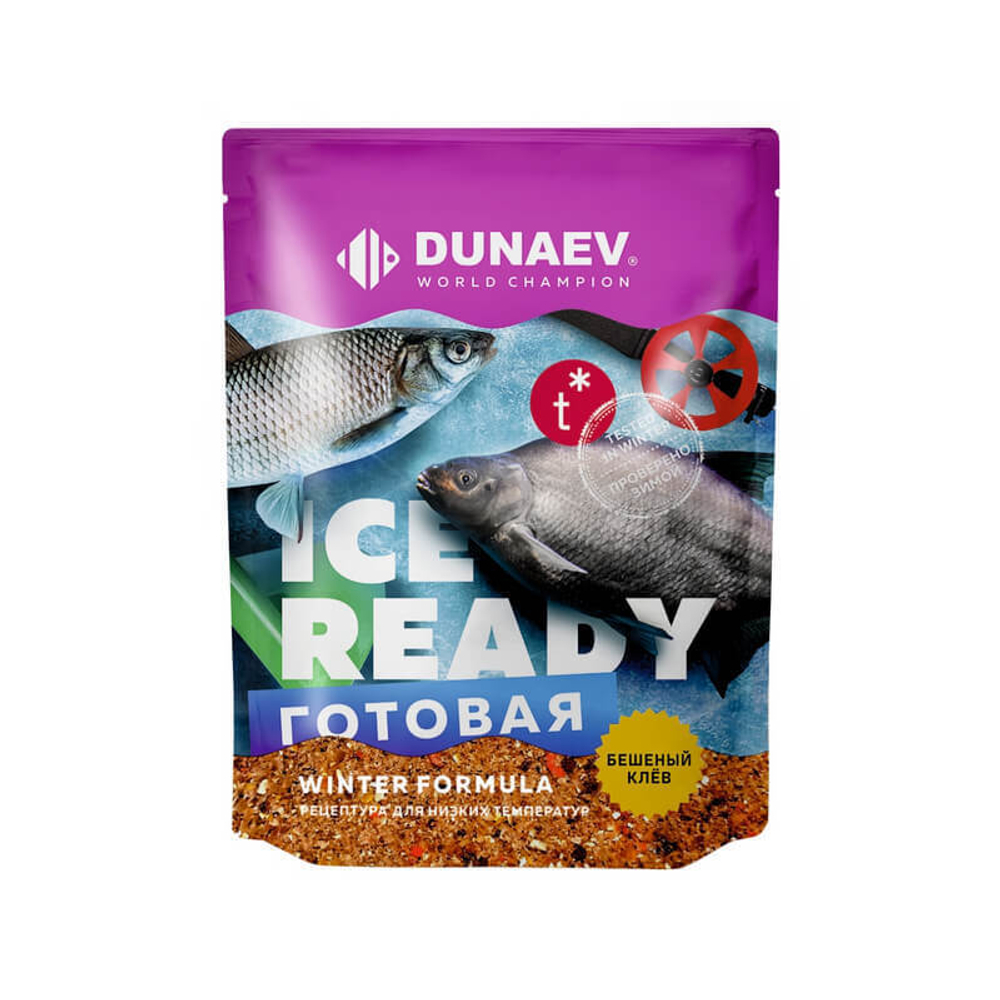 Прикормка "DUNAEV iCE-READY" 0.75кг Плотва
