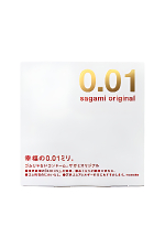 Презервативы Sagami Original 001, полиуретан, 1 шт.