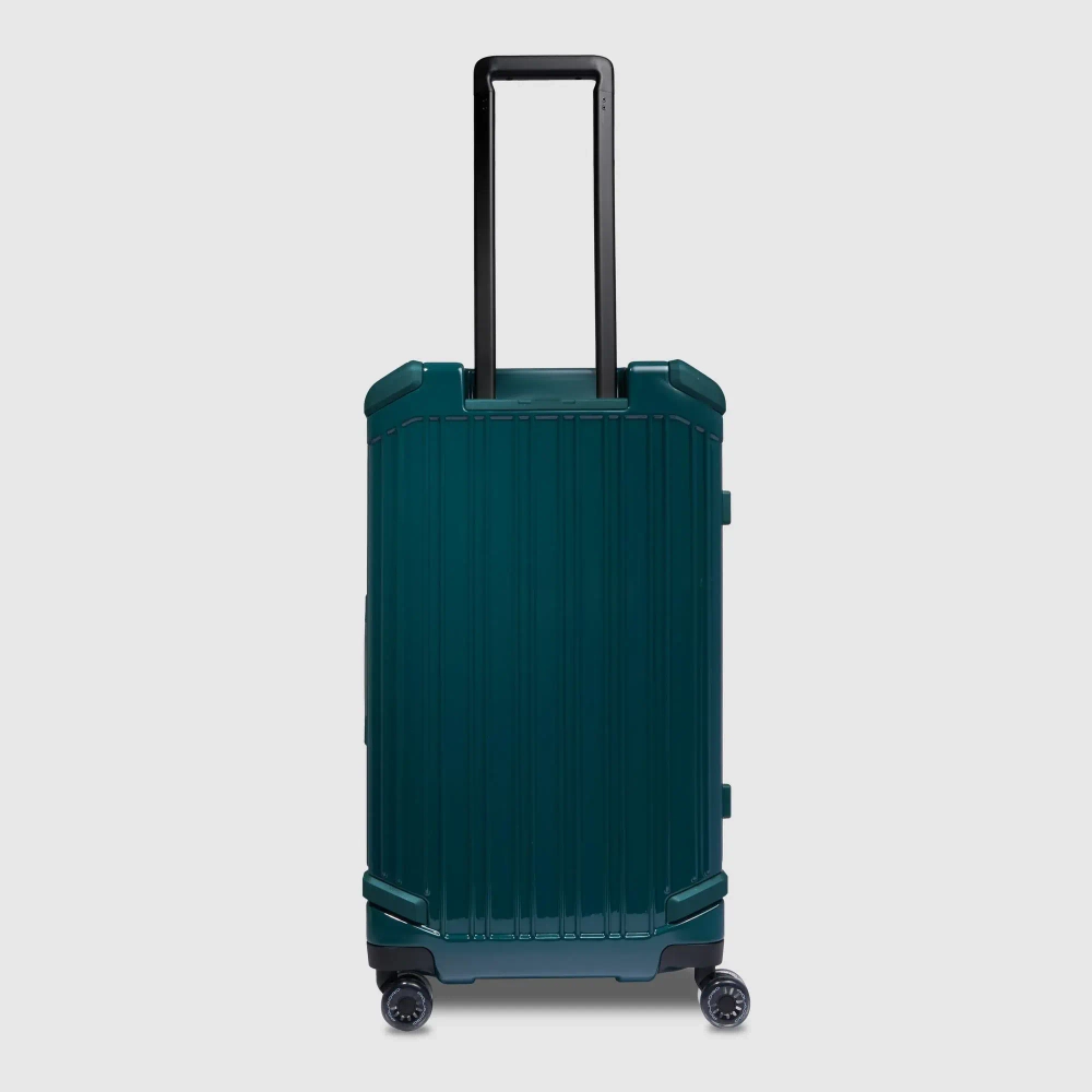 Чемодан транк маленький Piquadro POP/Verde foresta