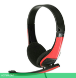 Наушники Oklick HS-M150 NO-003N черный/красный (359486)