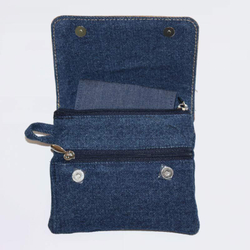Набор съемных укороченных спиц Denim Indigo Wood Mini, длина 6,7см, KnitPro