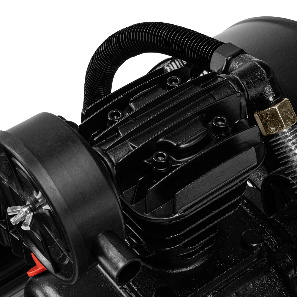 Компрессор воздушный ременный привод КР2500/80, 2,5 кВт, 80 литров, 420 л/мин МТХ