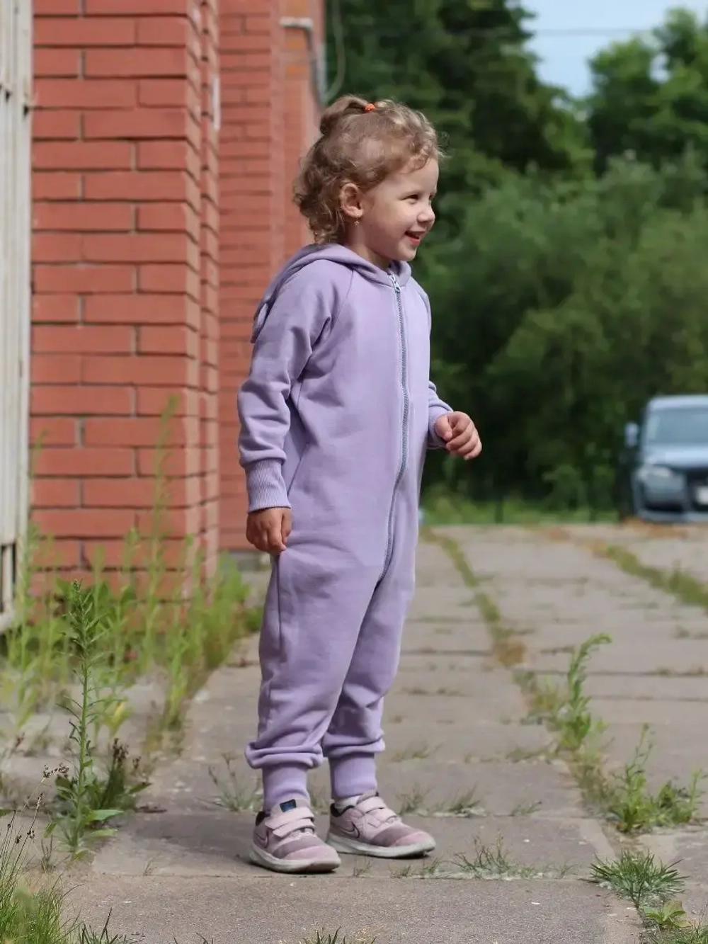 Комбинезон из футера