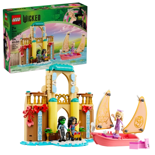 Конструктор LEGO Wicked 75681 Глинда, Эльфаба и Несса Роуз в университете Шиз