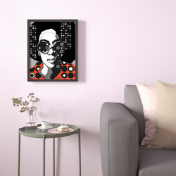 IKEA BILD  (ИКЕА БИЛД)  -  Плакат, Ретро-вибрации, 40x50 см