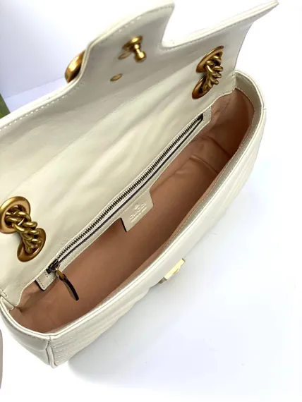Сумка женская Gucci GG Marmont Small белый