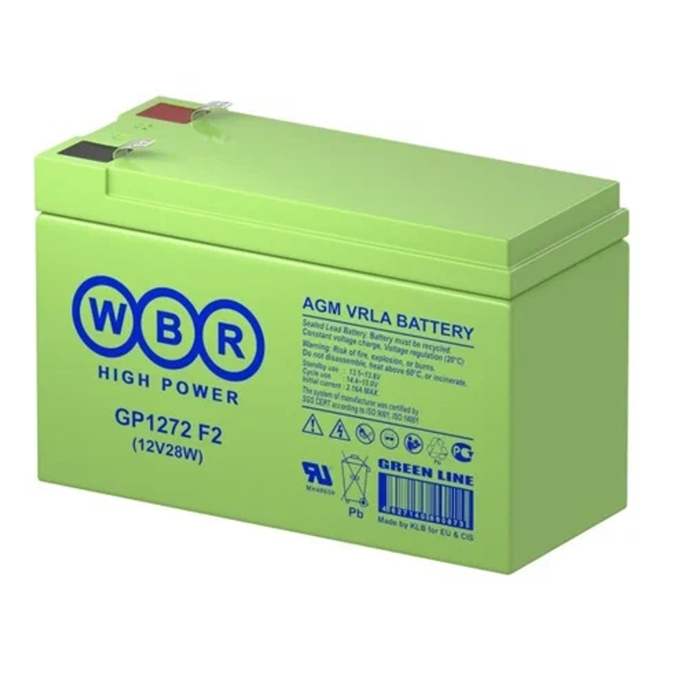 Аккумулятор  WBR GPL1272