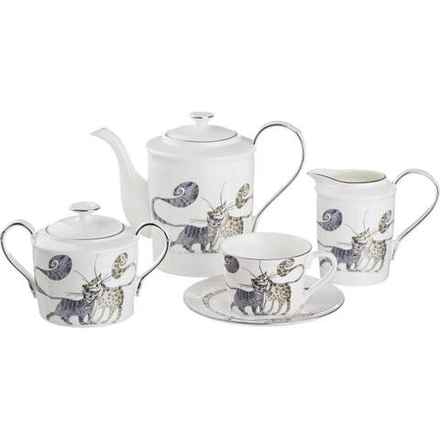 ЧАЙНЫЙ СЕРВИЗ LEFARD "КОТИКИ" НА 6 ПЕР. 15 ПР. 1000/400/350/200 МЛ (КОР=2НАБОР.)