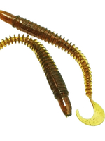 Мягкая силиконовая приманка, силиконовый червяк Rubaits Русские приманки DEPO Street Worm twist 4,9" 12,4  см. Для рыбалка приманка на на судака, берша, окуня, щука, форель, голавль, жерех, искусственная приманка, УЛ спинниг, джиг, отводной поводок, рыболовный товар
