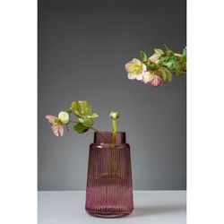 Ваза Noemi, 19 см, бордовая