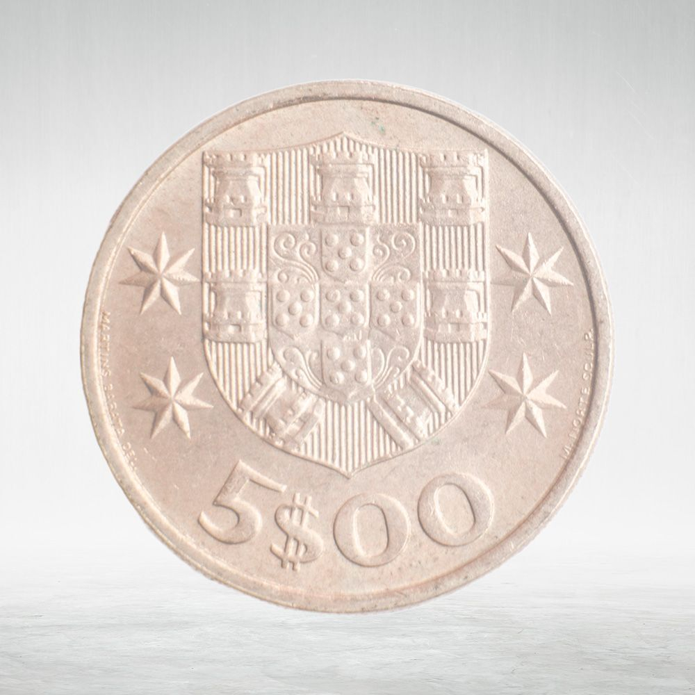Portugal, 5 Escudos, 1986, VF
