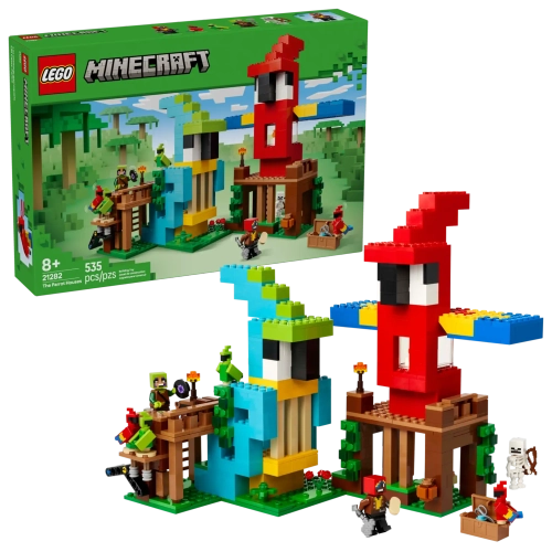 Конструктор LEGO Minecraft 21282 Домики для попугаев