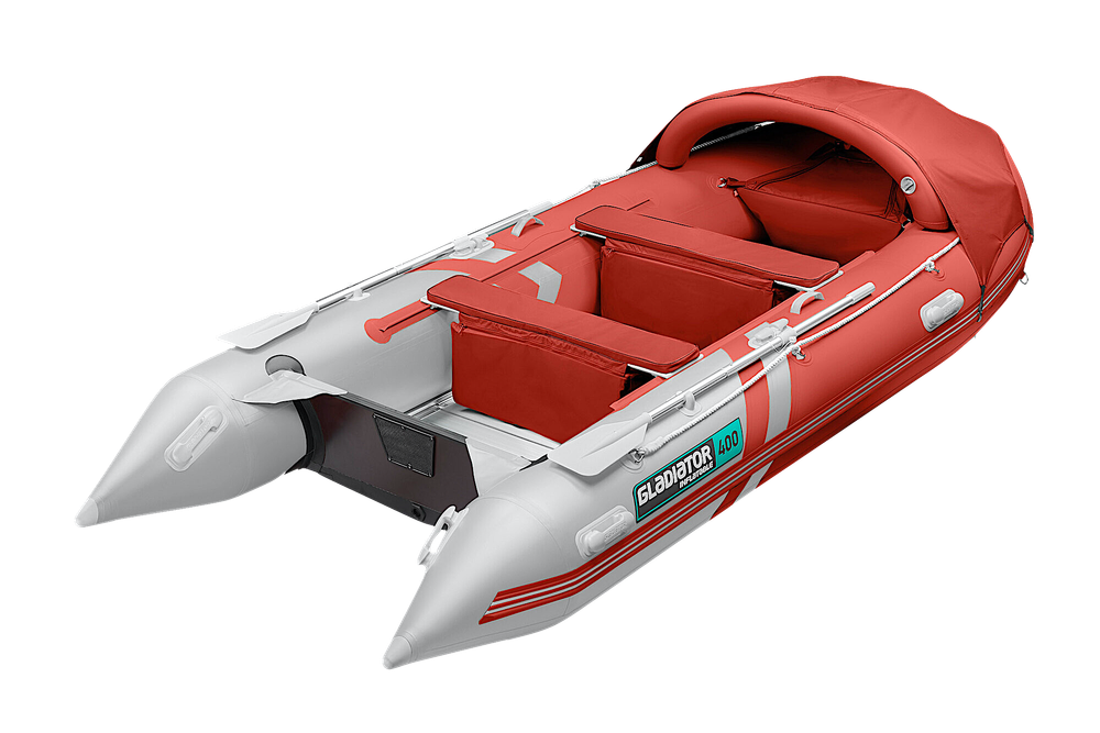 Лодка ПВХ Gladiator Active C400AL с алюминиевым полом