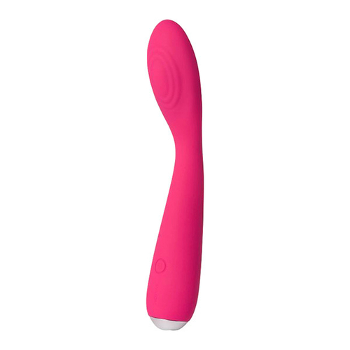 Ярко-розовый G-стимулятор 18см Svakom Iris Clitoral & G-spot Vibrator S-11