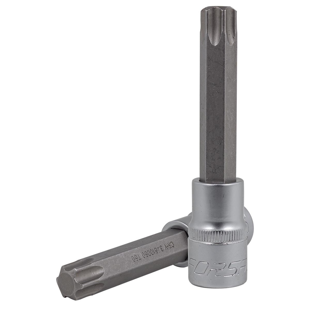 Головка бита TORX T60 1/2''(L-100мм) Forsage F-34610060