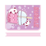 Папка д/тетрадей А5 молния вокруг печать на пластике "Забавные мишки 2024" (Пчёлка)