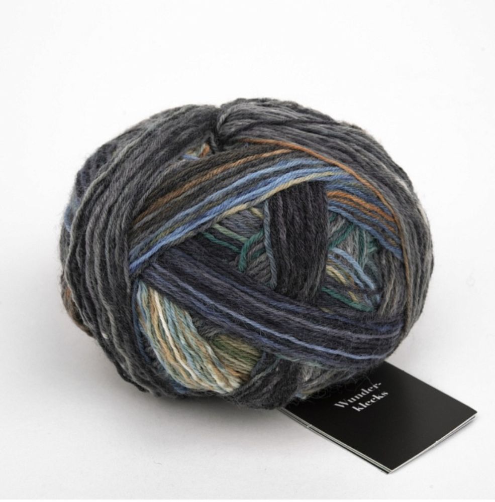 Пряжа Wunderklecks (2150/Титаник), 420м/100гр