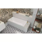 ВАННА АКРИЛОВАЯ ROCA ELBA 170X75 В комплектес каркас, панель