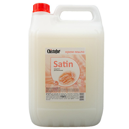 Жидкое крем-мыло Chistofor Satin 5л. ПЭК