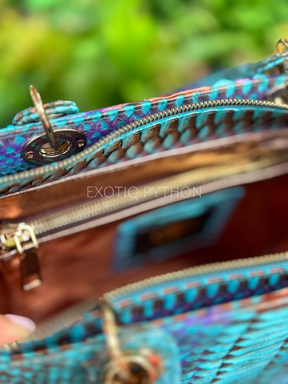 Сумка из питона в стиле Dior BG-510