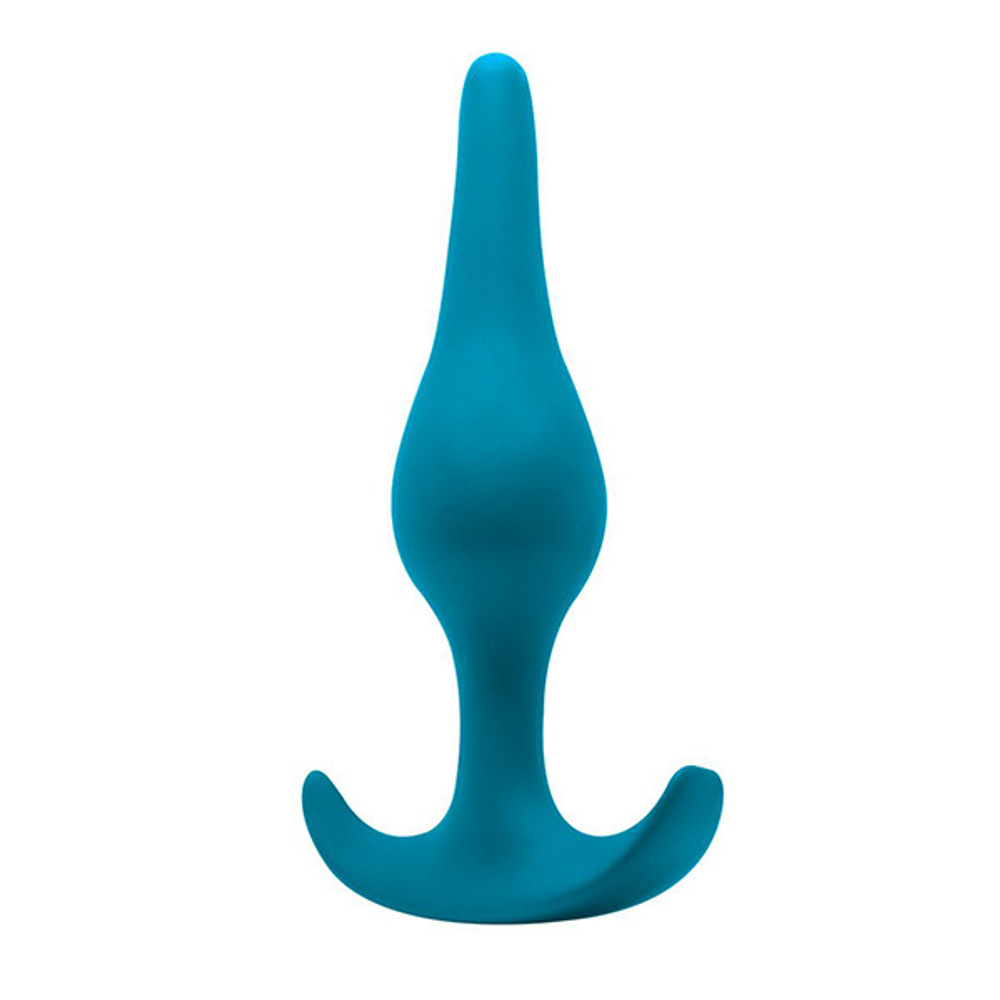 Бирюзовая анальная пробка 12,5см Lola Games Smooth 8008-03ola