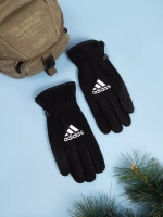 перчатки зимние флисовые Adidas демисезонные