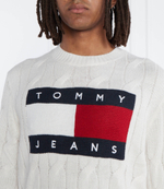 Свитер Tommy Jeans - белый(DM0DM17762)