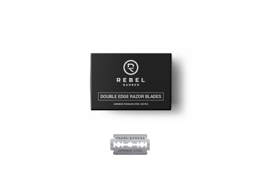 REBEL BARBER Double Edge Blade - Классические сменные лезвия  100 шт.