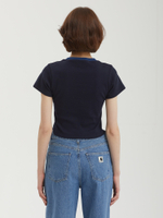 Женская Футболка Badbear Ringer Slim Navy