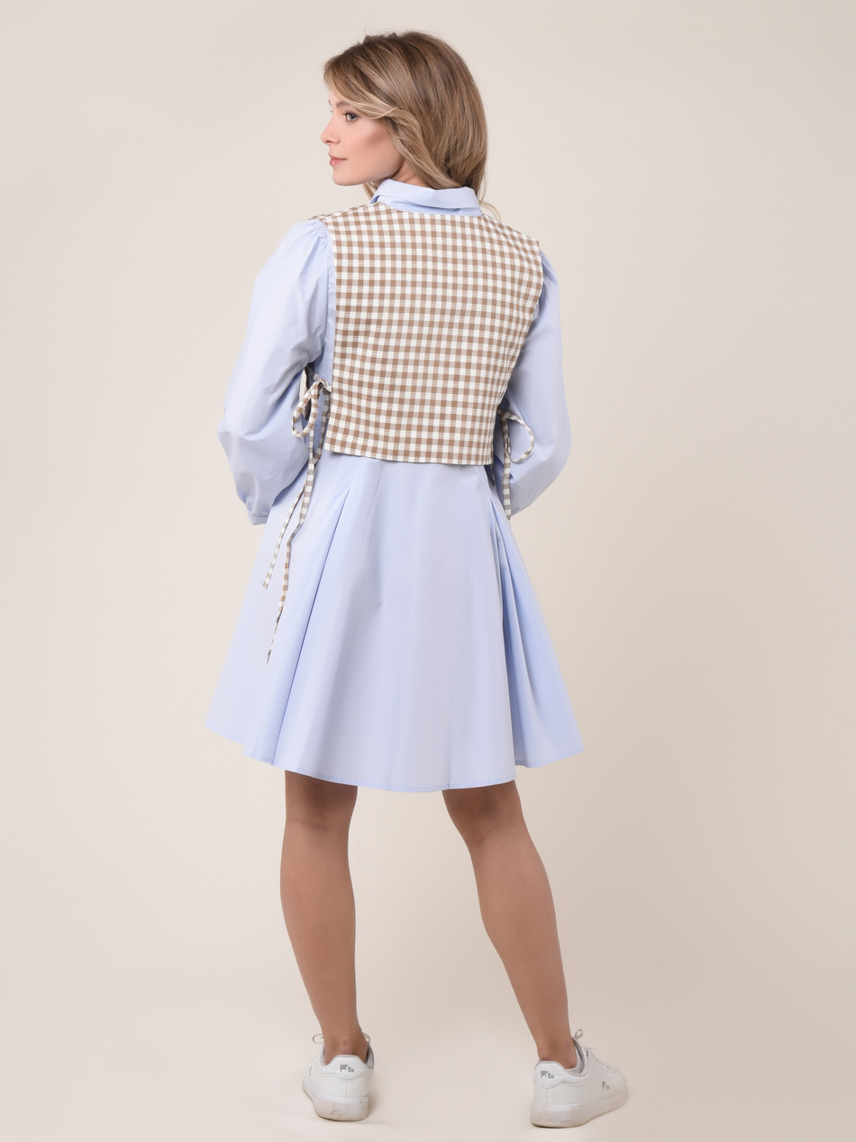 Платье женское с жилетом