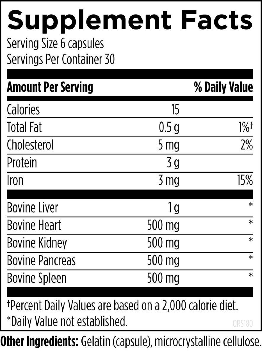 Designs For Health - Organ Synergy 180 capsules