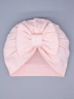 Чалма осенняя детская с бантиком