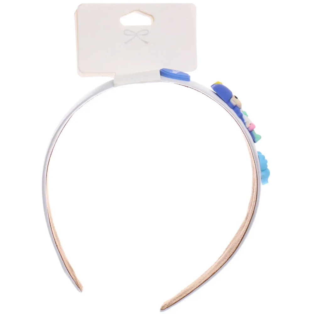 Ободок для волос детский «БАМБИ БУМ», подружка, цвет розовый, лавандовый и голубой, 3см