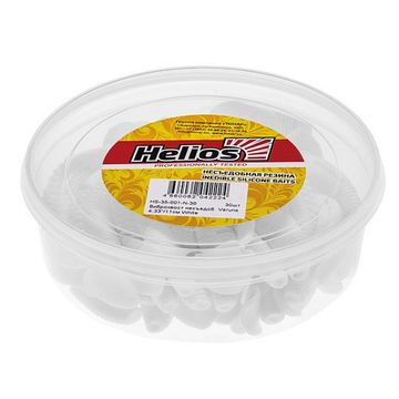 Виброхвост несъедоб. Varuna 4,33'/11см White 30шт. (HS-35-001-N-30) Helios