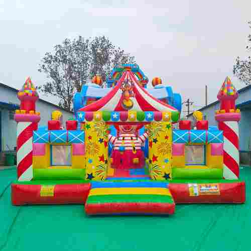 Коммерческий надувной батут «Парк развлечений 5» 12*6*7 м