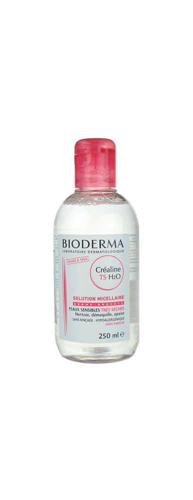 Bioderma мицеллярная вода для сухой и очень сухой кожи Sensibio TS H2O