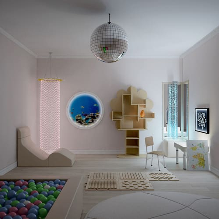 🌌 «Сенсорная комната „Погружение“» …когда книга — не единственная, кто умеет уводить в другой мир. 📖→🚀